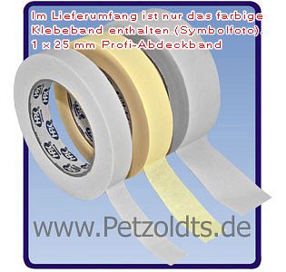 Profi-Abdeckband, 25 mm, Lackdesign, Lackierer