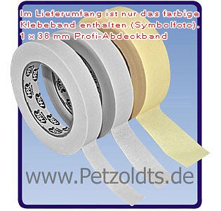 Profi-Abdeckband, 38mm, Lackdesign, Lackierer