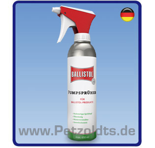 Ballistol 650 ml Nachflldose mit Pumpsprher