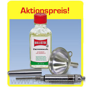 Ballistol Przisions-lstift, Punktler/Tropfler, Trichter