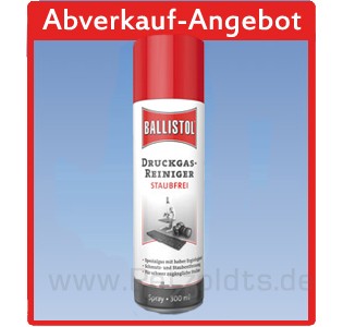 Staubfrei Spray, Druckgas-Reiniger, Druckluftspray, Ballistol