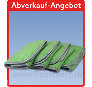 4er Set gruene Lack-Finish Tuecher