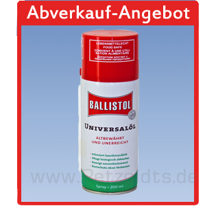 Ballistol Universalöl, schmiert, reinigt und konserviert