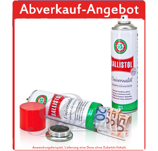 Dosentresor von Ballistol, das unscheinbare Geheimversteck