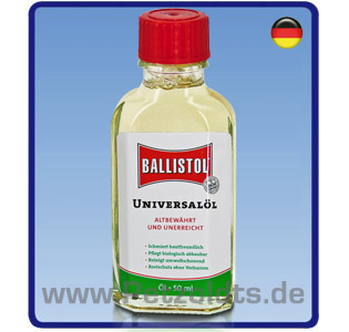 Ballistol Universalöl, schmiert, reinigt und konserviert