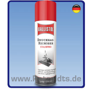 Staubfrei Spray, Druckgas-Reiniger, Druckluftspray, Ballistol