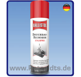 Staubfrei Spray, Druckgas-Reiniger, Druckluftspray, Ballistol 