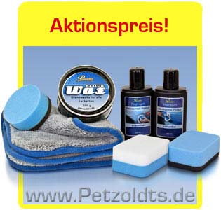 Petzoldt\'s Premium Fahrzeugpflege Hand- und Maschinenpolierset
