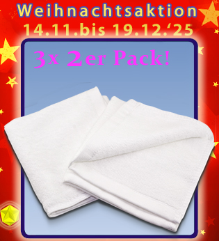 6er Pack Baumwoll-Auftragstücher, Petzoldts