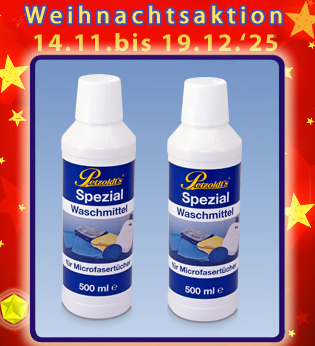 Spezial Waschmittel für Microfaser-Poliertücher 1l, Petzoldts