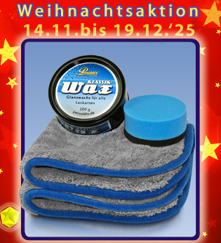 Petzoldts Superflausch-Wax Set, Autowachs mit Microfasertuch