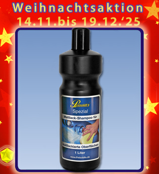 Spezial Mattlack-Shampoo, 1 Liter, Petzoldts