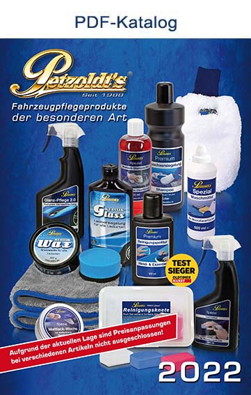 Petzoldt's Fahrzeugpflegeprodukte Katalog