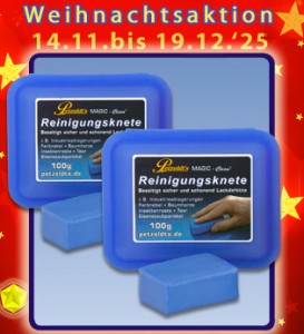 2 x Reinigungsknete, MAGIC-Clean, 100g, Lackreinigung