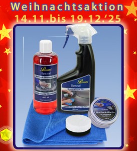 Petzoldt's Spezial Mattlack-Pflege Set, Shampoo, Reiniger, Wachs