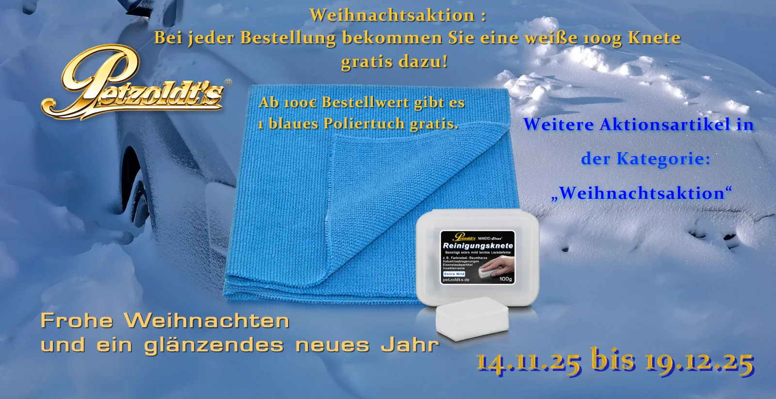 Petzoldt's Weihnachtsaktion: Sichern Sie sich tolle Gratis-Geschenke!